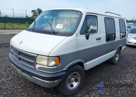 1996 Dodge Ram Van B2500 z USA, uszkodzony, nr VIN 2B6HB21X1TK146936